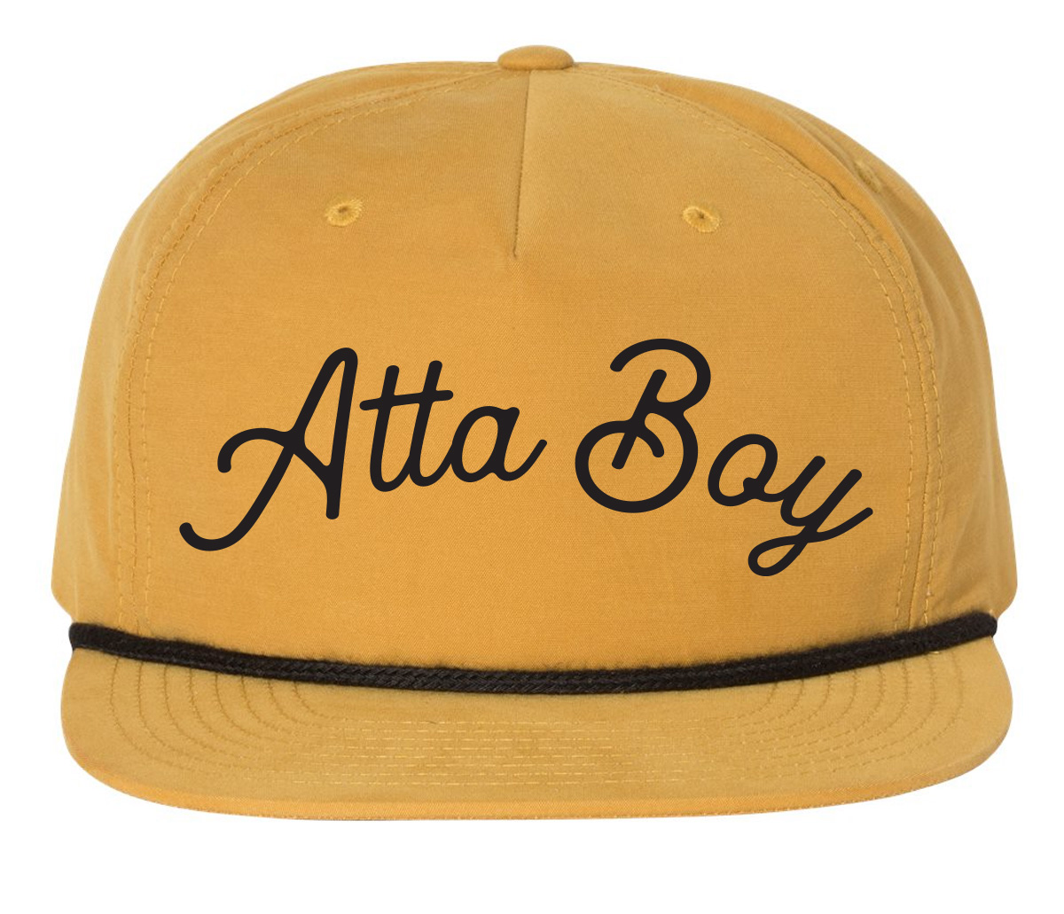 Atta Boy Rope Hat - Yellow/Black