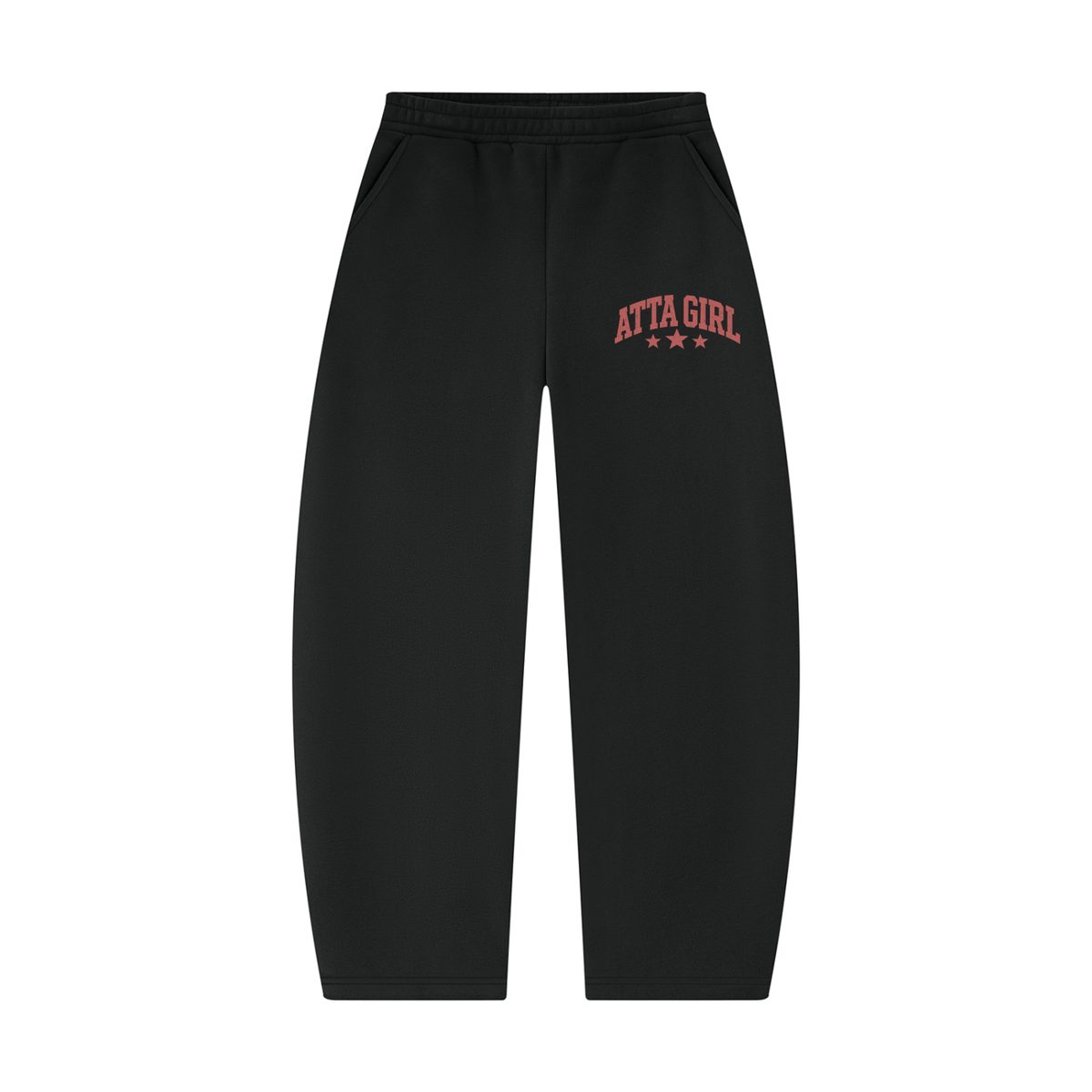 Unisex Barrel Leg Sweatpants
