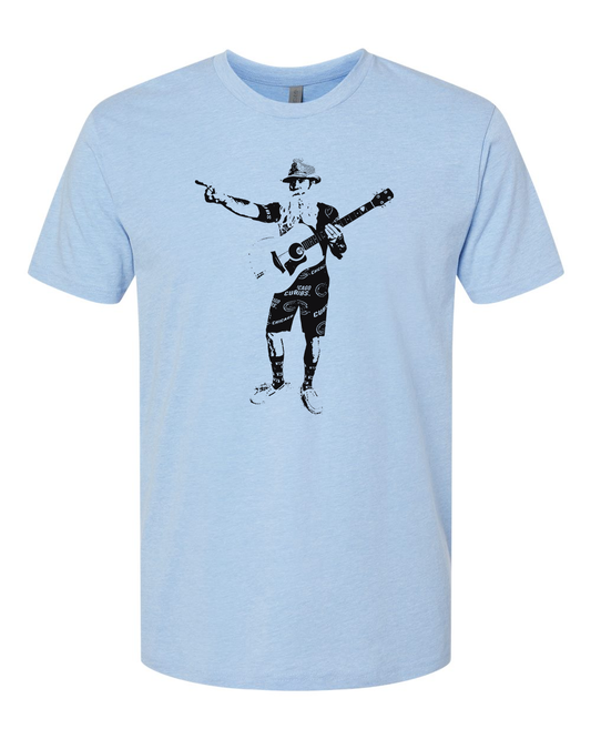 Old Man Wrigley Shirt Light Blue